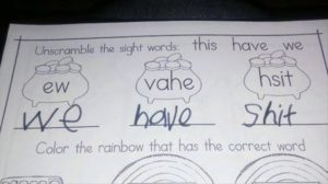 funniest homework answers