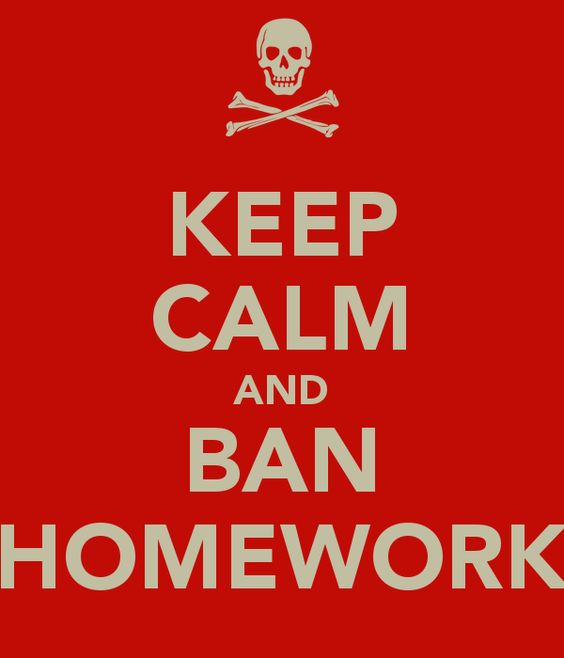 law about banning homework