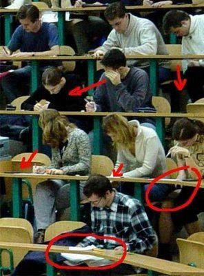 cheating exam 4